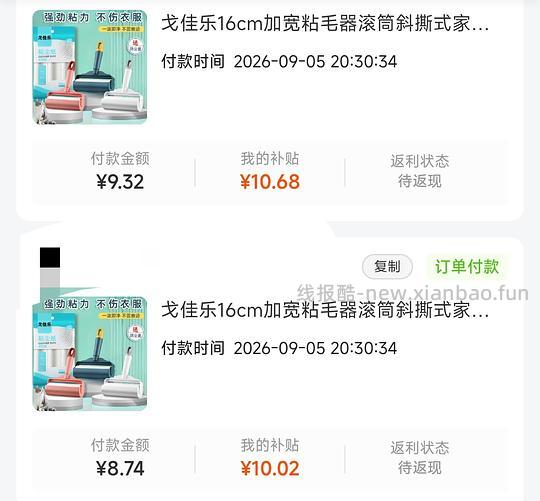 5r入2个粘毛器➕17卷替换装(共1020撕) - 线报酷 5r入2个粘毛器➕17卷替换装(共1020撕) - 线报酷